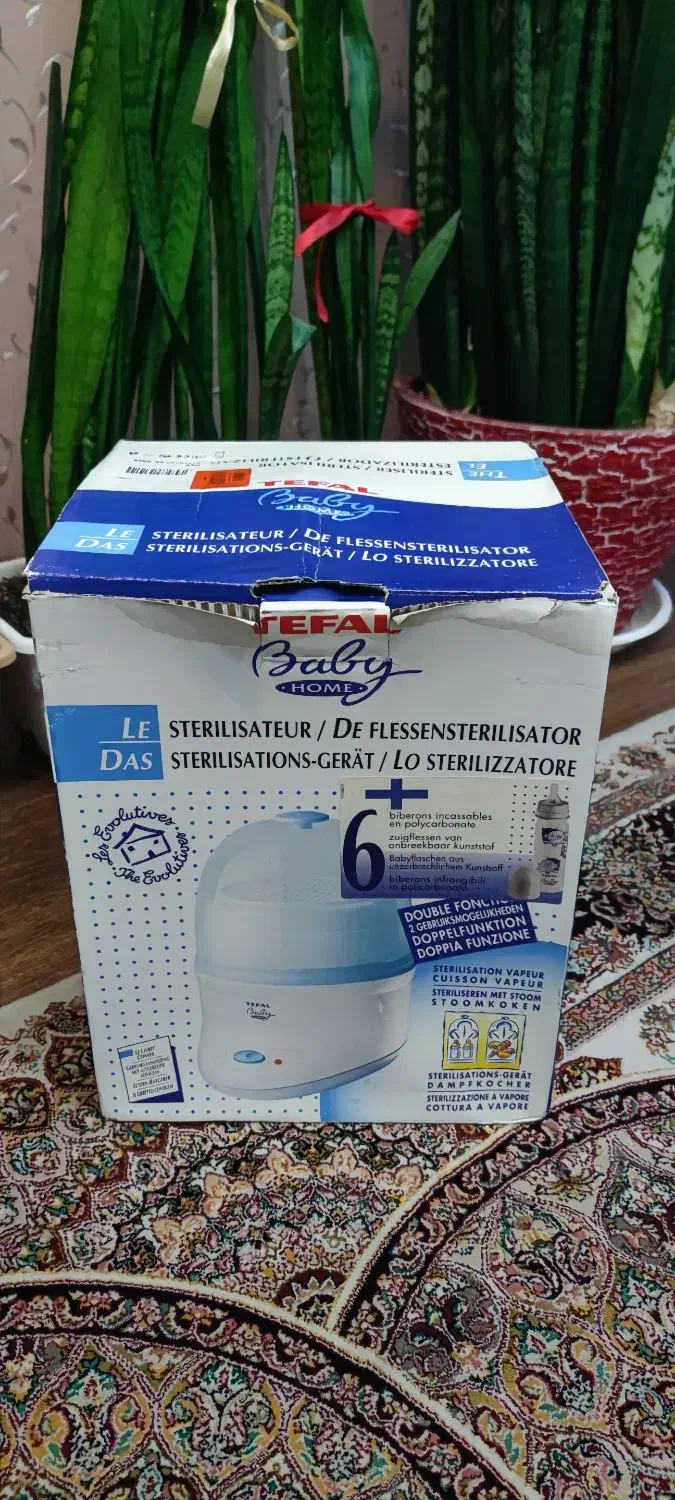 استریل کننده شیشه شیر و وسایل کودک و بخار پز TEFAL|اسباب و اثاث بچه|تهران, ایوانک|دیوار
