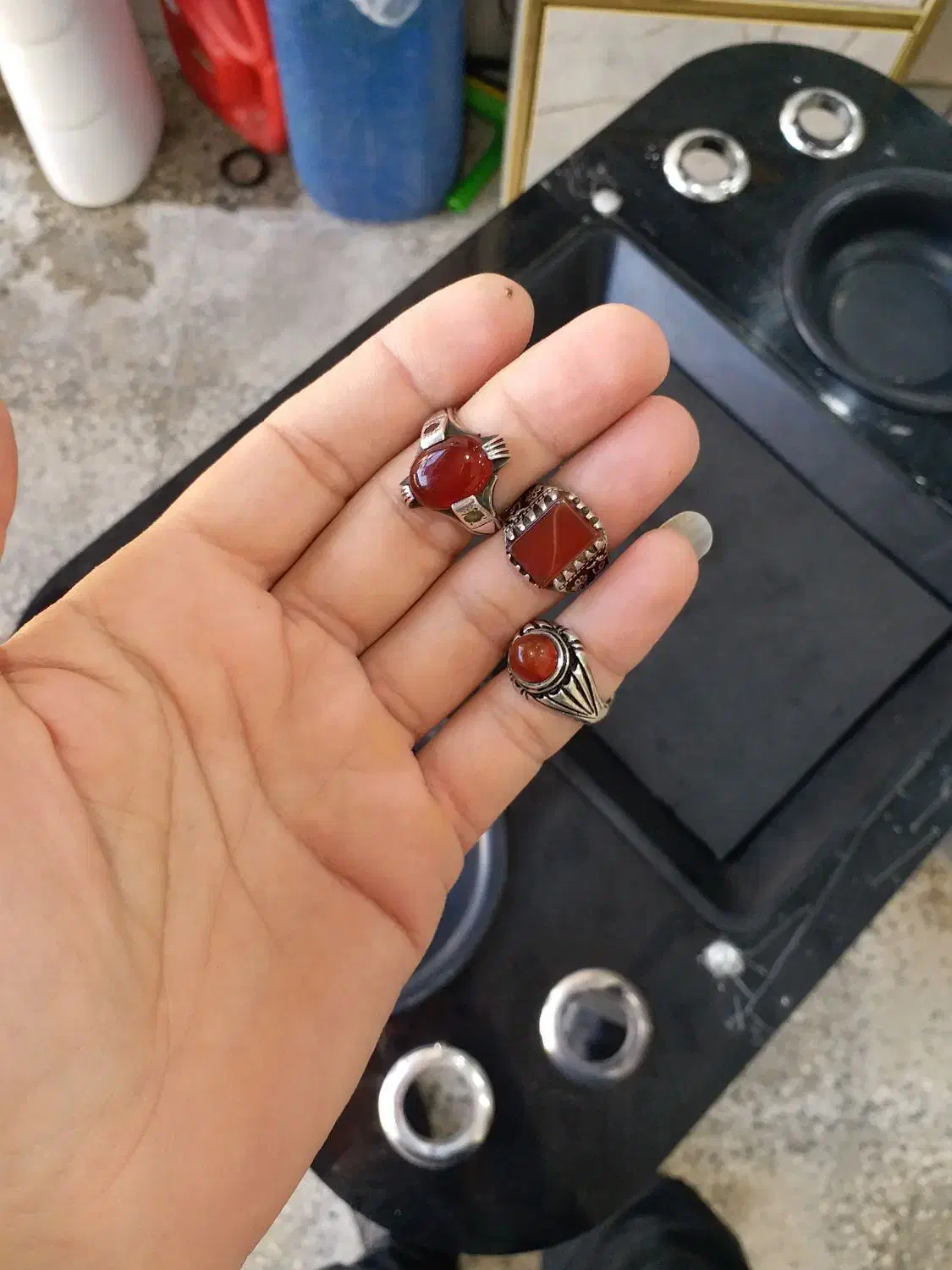 انگشتر نقره مردانه بندر گناوه|جواهرات|بندر گناوه, |دیوار