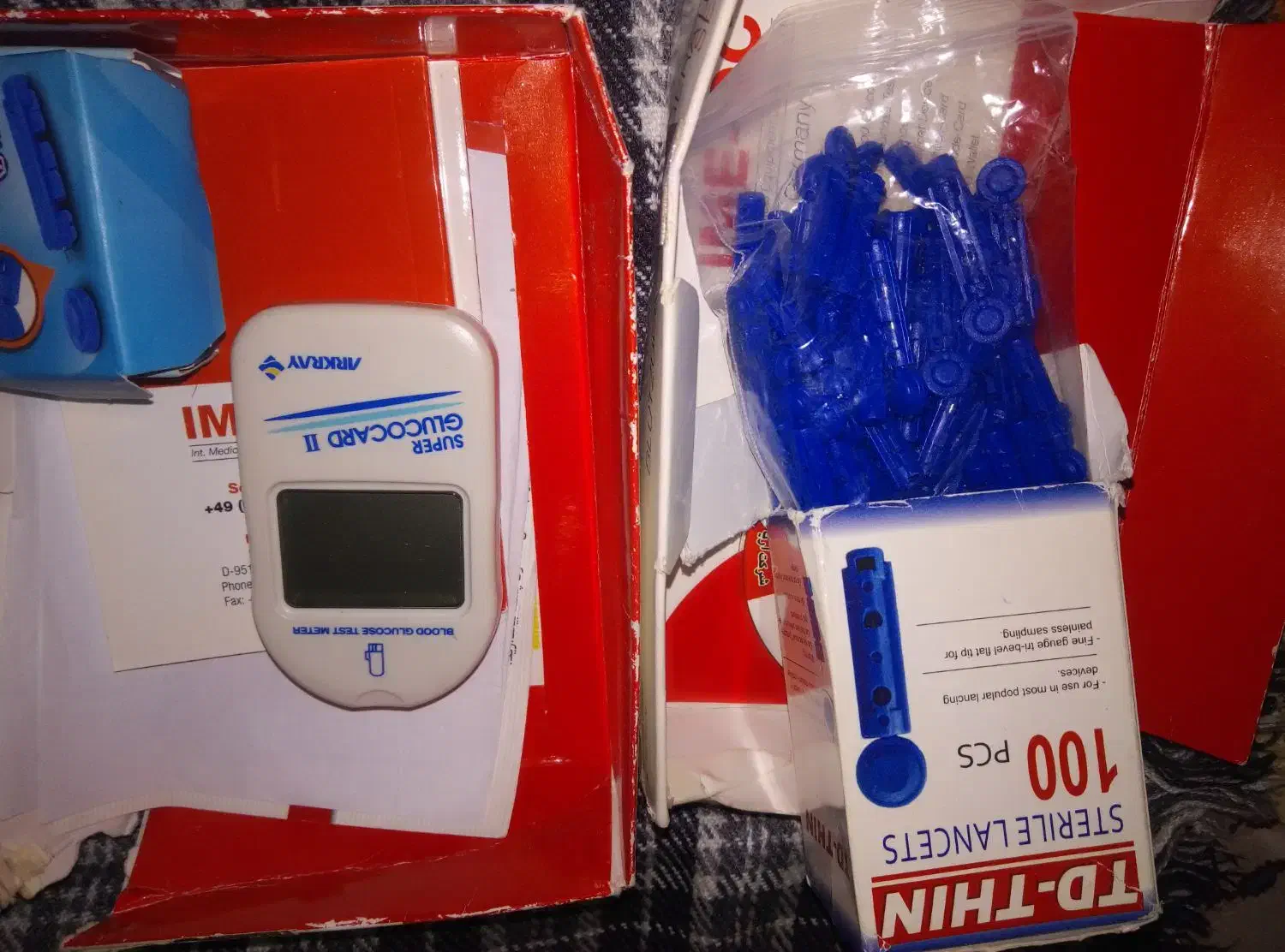 دستگاه تست قند خون  سه دستگاه|آرایشی، بهداشتی، درمانی|مشهد, شهید رضوی|دیوار