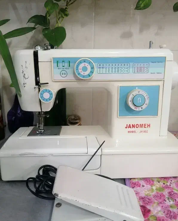 چرخه خیاطی  JANOME مدلJH802|چرخ خیاطی و ریسندگی|رشت, فرزانه|دیوار