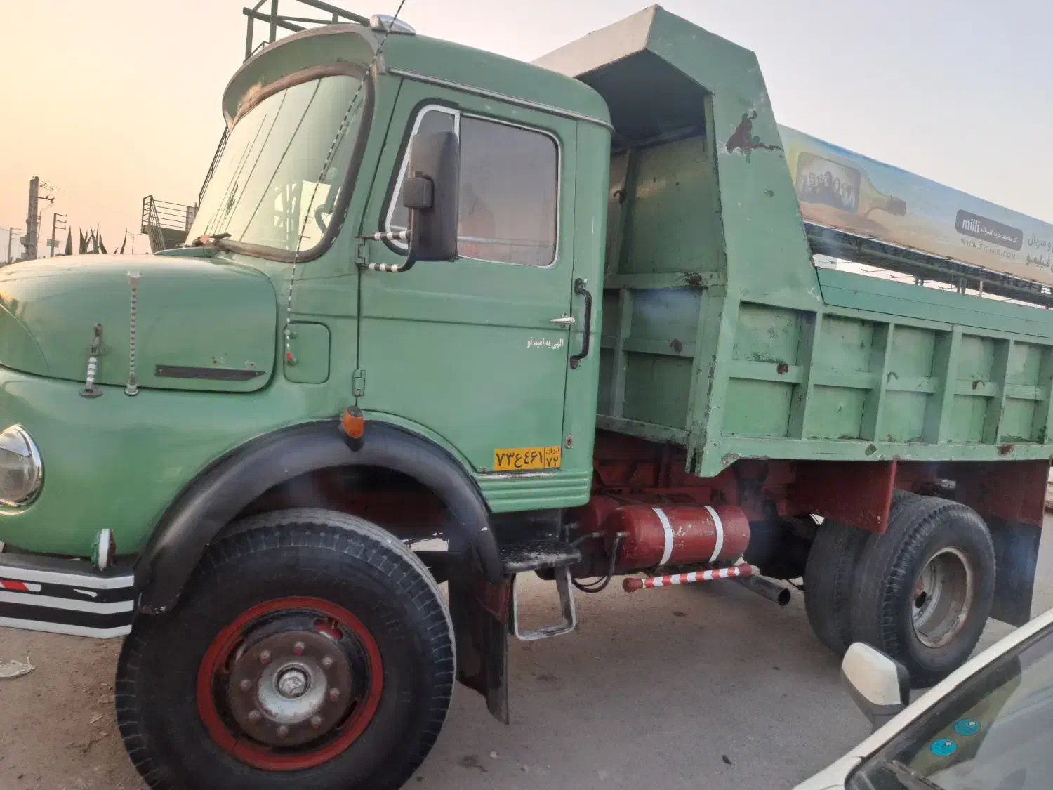 بنز۹۱۱مدل ۱۳۵۵سه تیکه اتوبوس مدارک اماده انتقال|خودرو سنگین|نوشهر, |دیوار