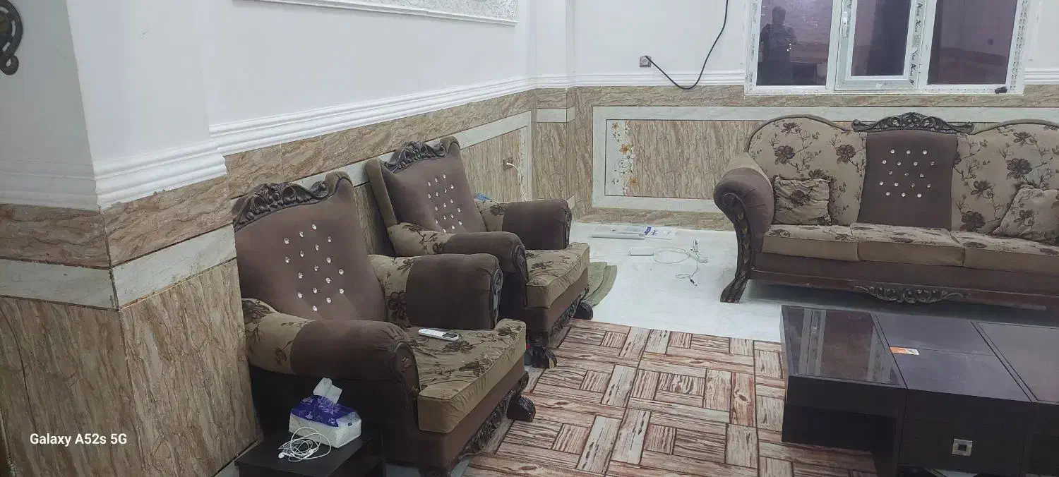 مبل سلطنتی ۷نفره زیر قیمت|مبلمان خانگی و میز عسلی|چابهار, |دیوار