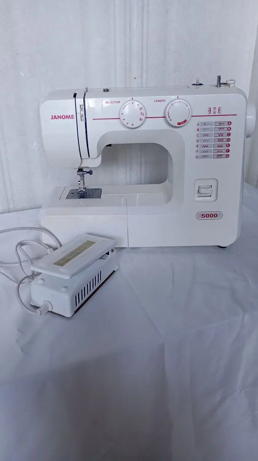 چرخ خیاطی ژانومه|چرخ خیاطی و ریسندگی|درگهان, |دیوار