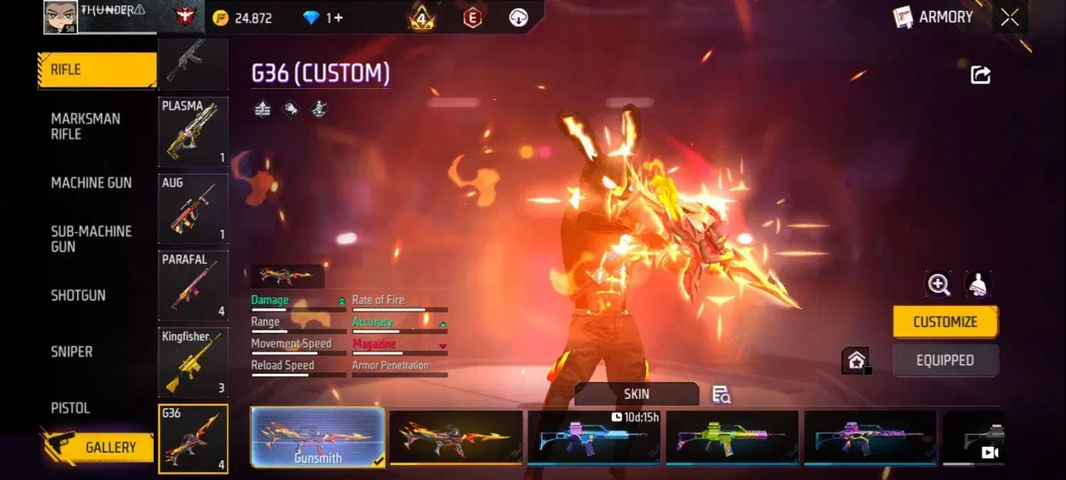 اکانت فری فایر طاق باکلش|کنسول، بازی ویدئویی و آنلاین|مشهد, شهرک مهرگان|دیوار