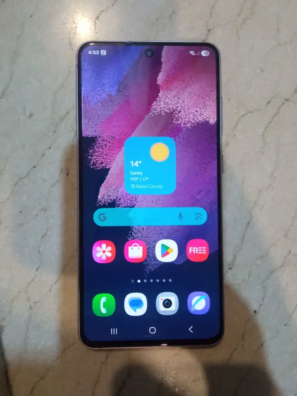 گوشی S21 FE 5G تمیز سالم|موبایل|بابل, |دیوار
