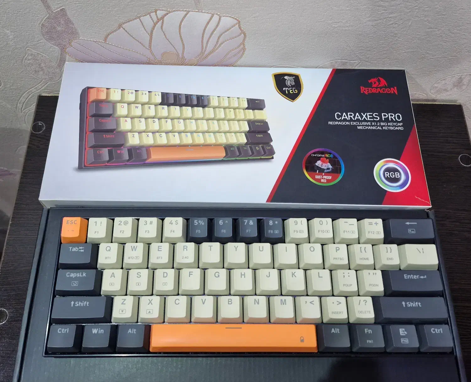 کیبورد مکانیکی مناسب تایپ و گیمینگ|قطعات و لوازم جانبی رایانه|شیراز, معالیآباد|دیوار