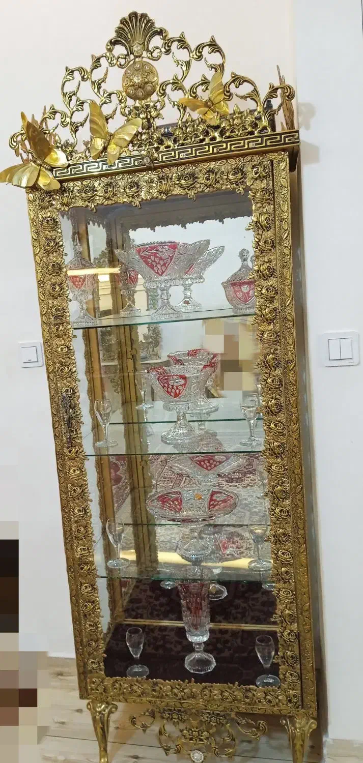 بوفه برنز سفارشی بسیار سنگین|بوفه، ویترین، کنسول|تبریز, |دیوار