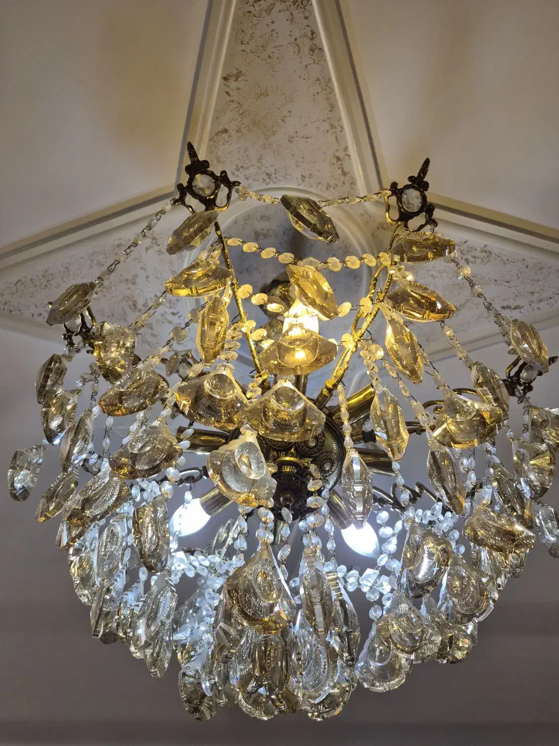 دو جفت لوستر برنج|لوستر و چراغ آویز|تهران, خانی آباد نو جنوبی|دیوار