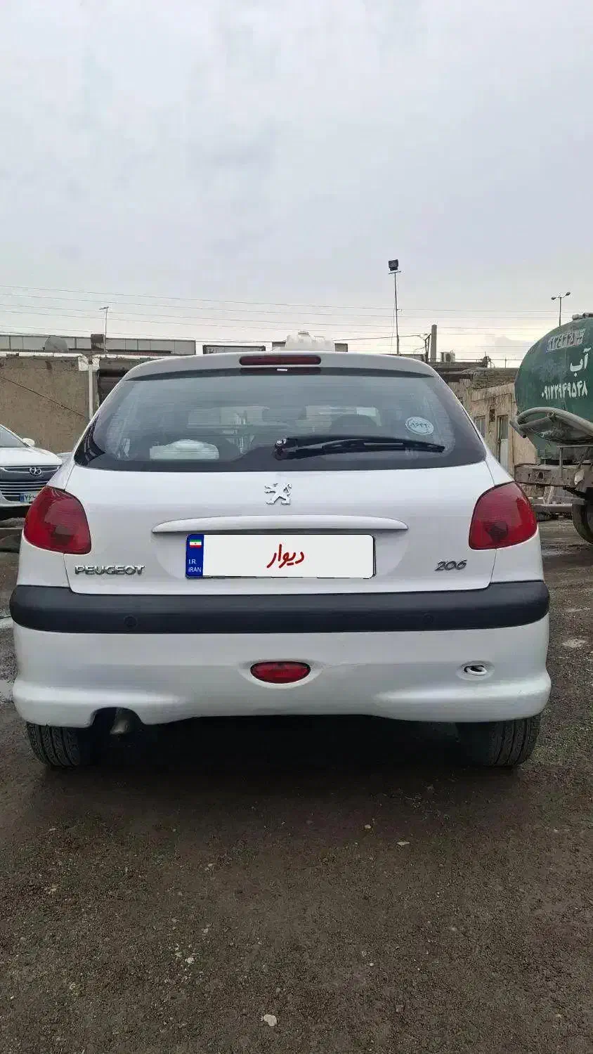 پژو۲۰۶ تیپ۵ مدل ۹۶|خودرو سواری و وانت|کهریزک, |دیوار