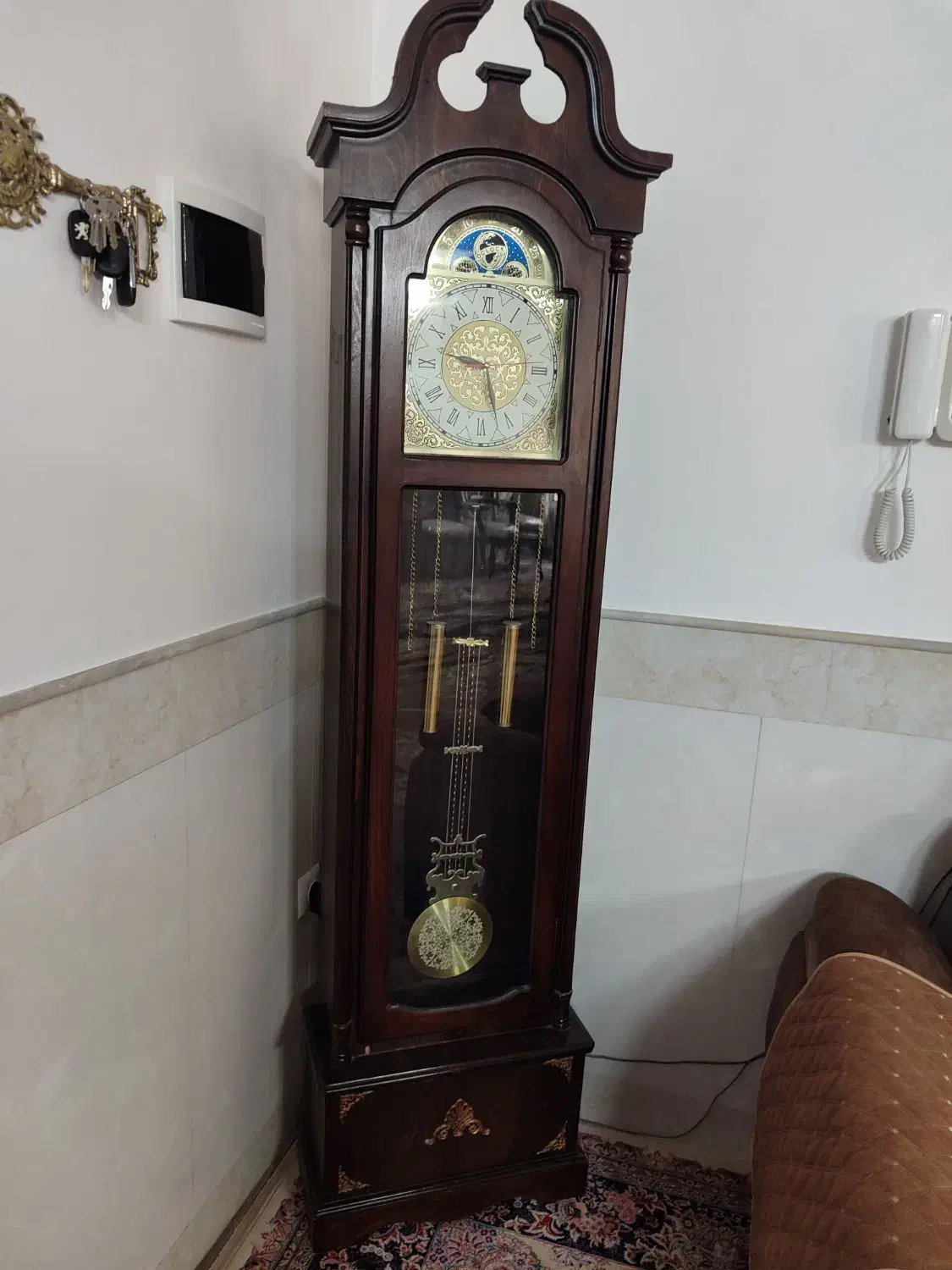 ساعت ایستاده|ساعت دیواری و تزئینی|قم, حاج خلیل|دیوار