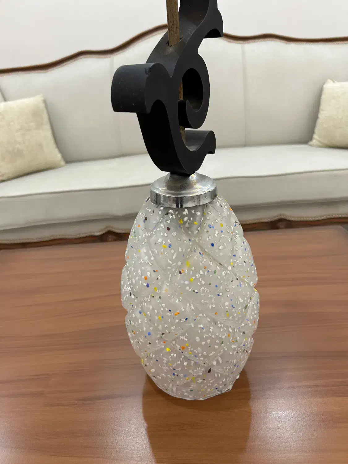 لوستر شیشه ای|لوستر و چراغ آویز|محمدیه-قزوین, |دیوار