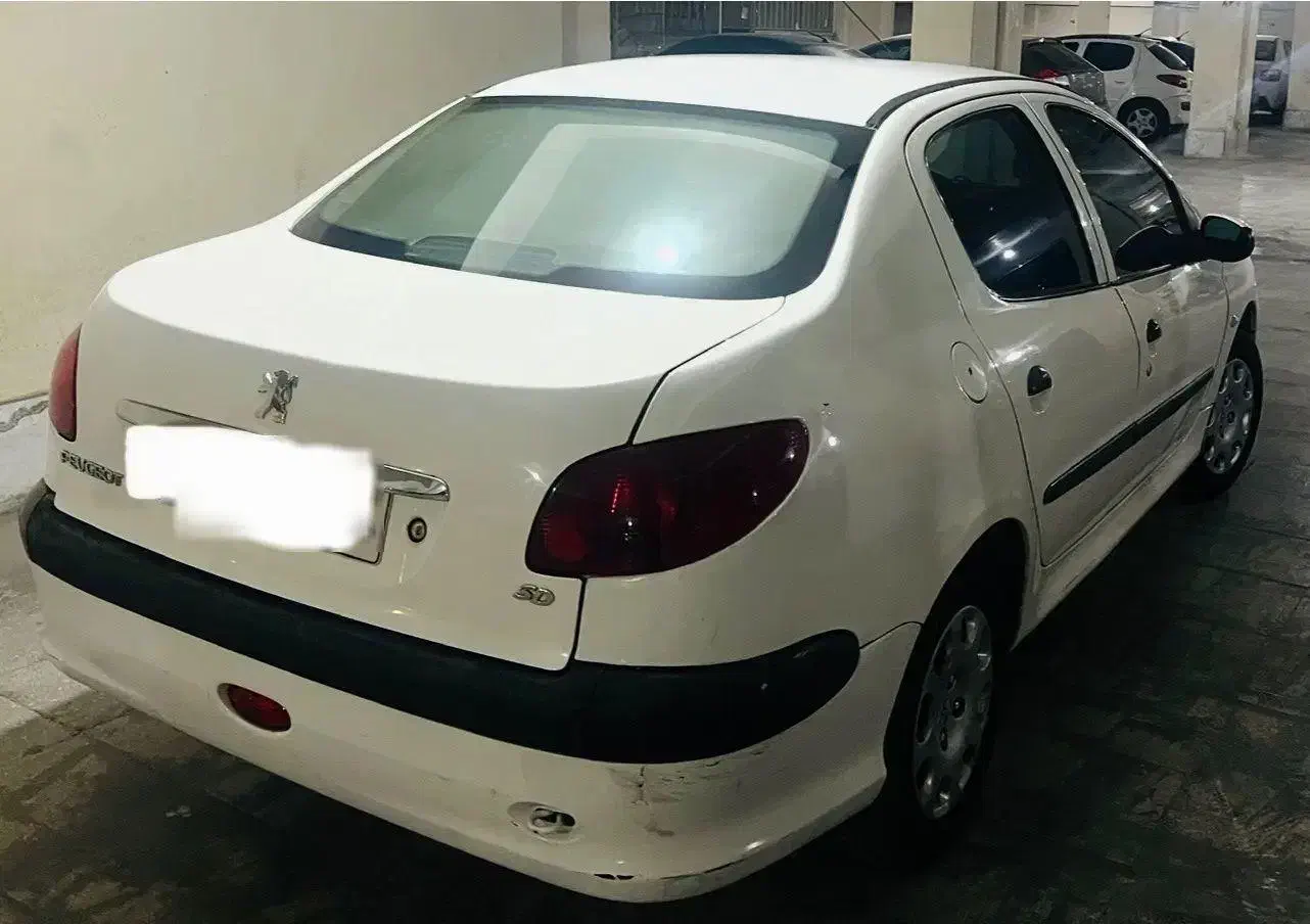 206 SD مدل 91|خودرو سواری و وانت|کرج, آق تپه|دیوار