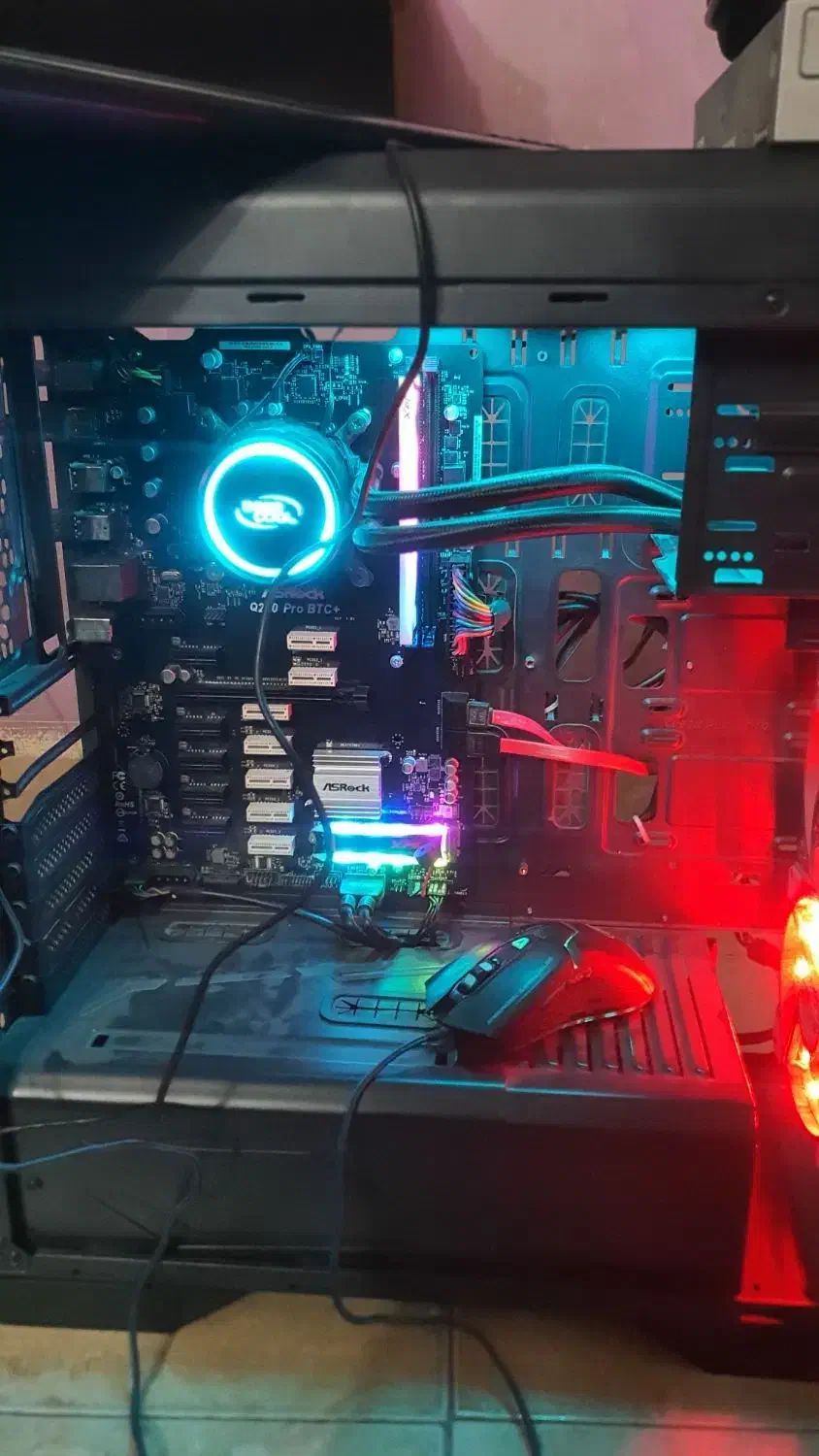 کیس مناسب گیمینگ/تاور/طراحی/RGB/واترکولر xpg cup|رایانه رومیزی|قرچک, شهرک الحدید|دیوار