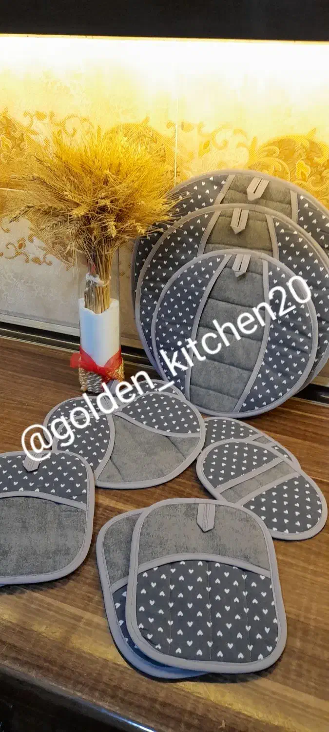 دوخت سرویس اشپزخانه با بهترین متریال|سفره، حوله، دستمال آشپزخانه|گرگان, |دیوار