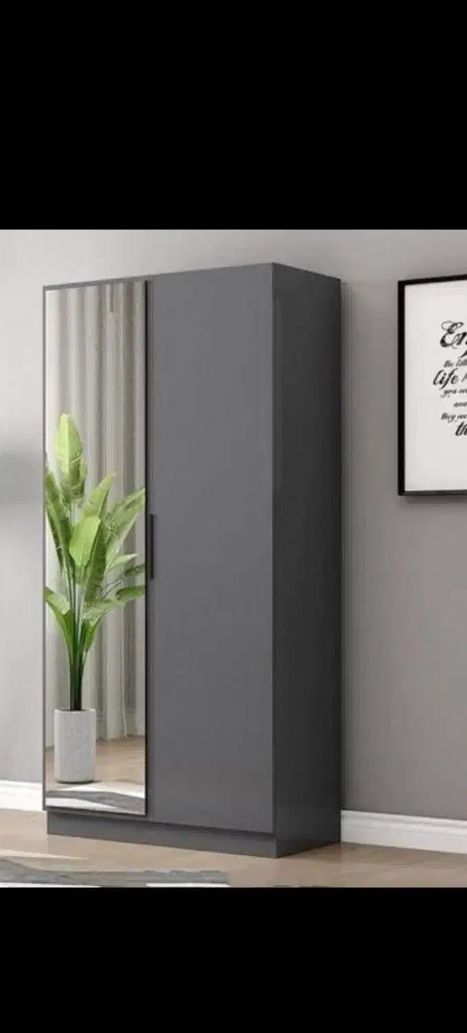 جاکفشی ایستاده آیینه دار درب ریلی (ارسال رایگان)|جاکفشی، کمد، دراور|تهران, بازار|دیوار