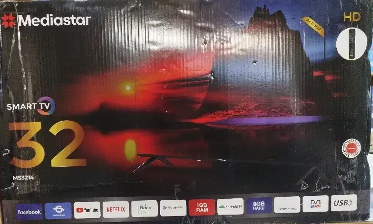 تلویزیون ۳۲ اینچ مدیا استار|تلویزیون و پروژکتور|بروجرد, |دیوار