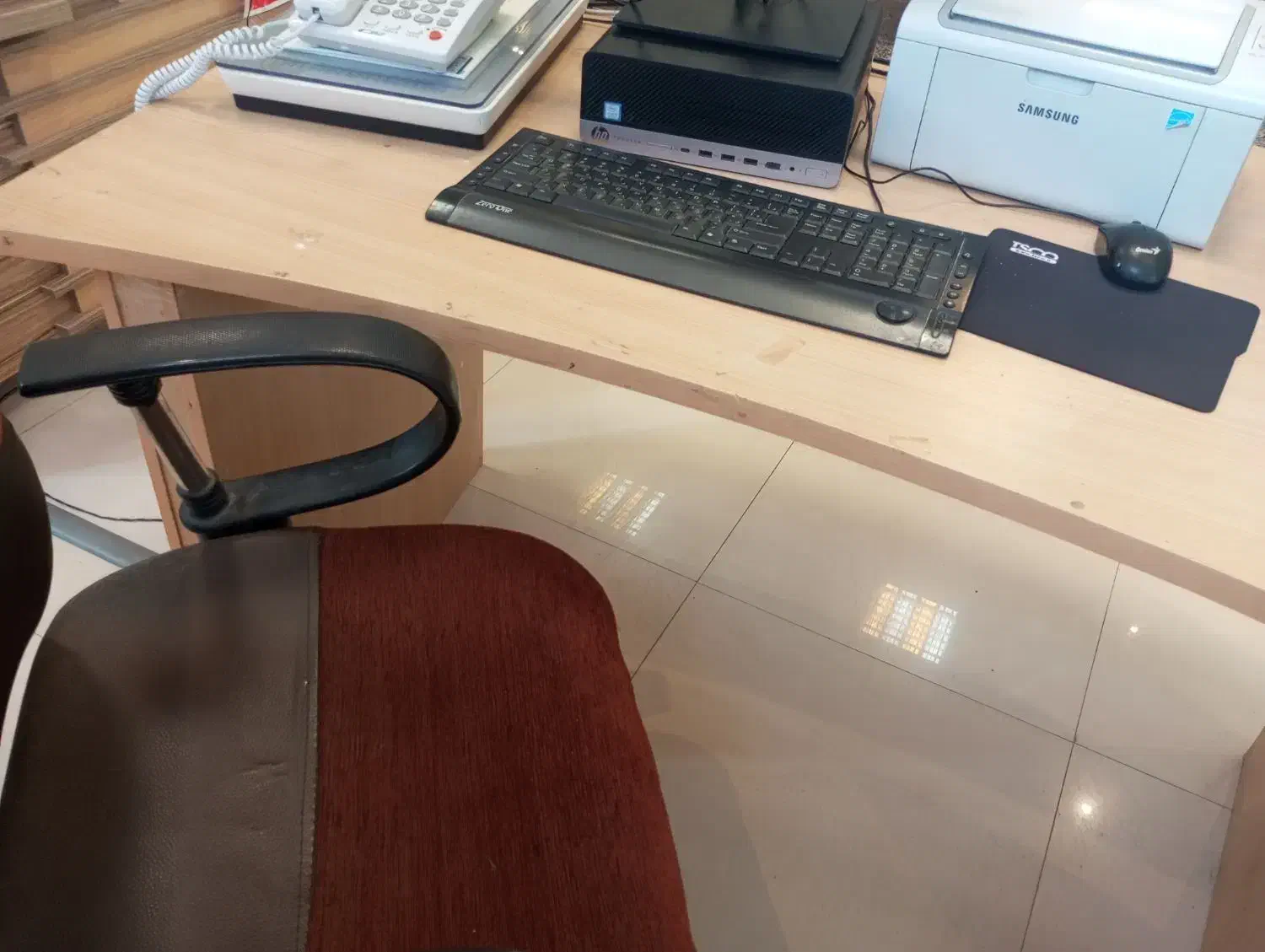 میزتحریر MDF|میز تحریر و کامپیوتر|گلبهار, شهر جدید گلبهار|دیوار