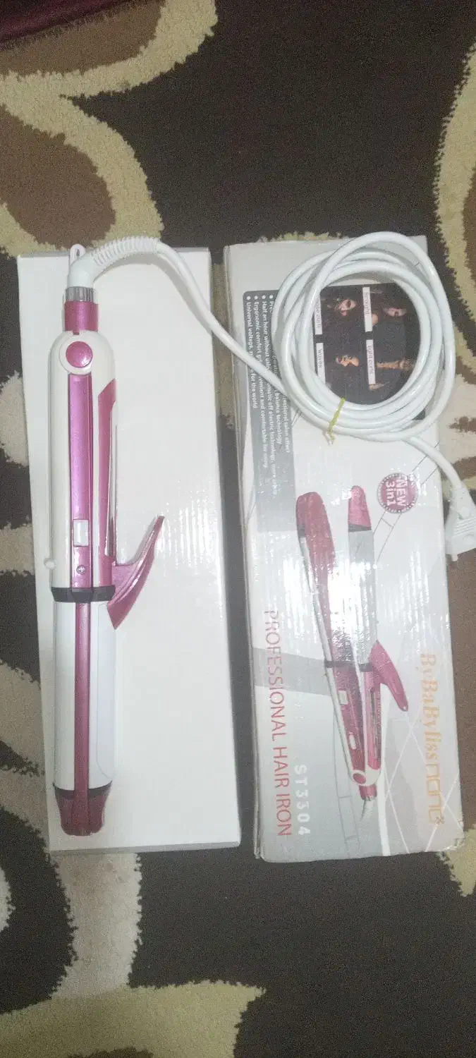 اتو مو چندکاره مدل BYBABYLISS ST3330NANO|آرایشی، بهداشتی، درمانی|گنبد کاووس, |دیوار