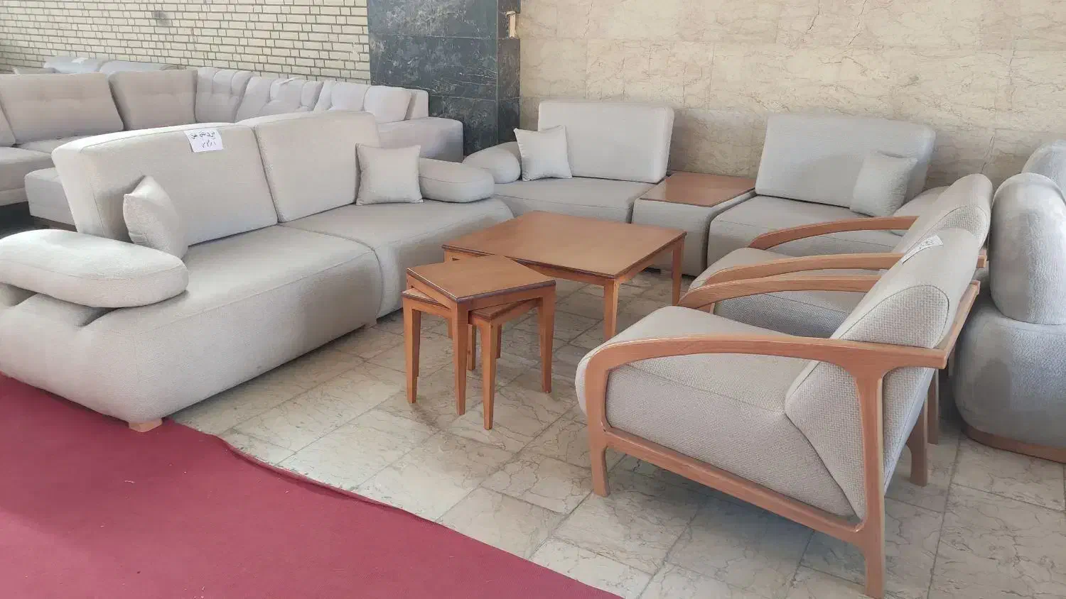 مبل قالپاقی۸ نفر|مبلمان خانگی و میز عسلی|شیراز, شهرک صنعتی شیراز|دیوار