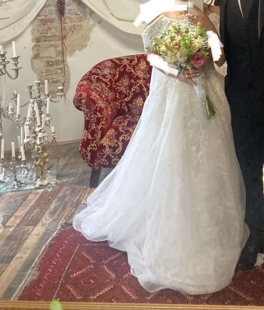 لباس عروس اروپایی دانتل فرانسه|لباس|گتاب, |دیوار