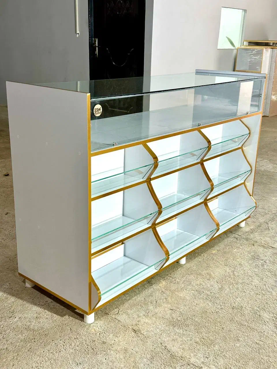 میز پیشخوان آجیل ویترین خشکبار قفسه عطاری سوپر|فروشگاه و مغازه|کرج, چهارصد دستگاه|دیوار