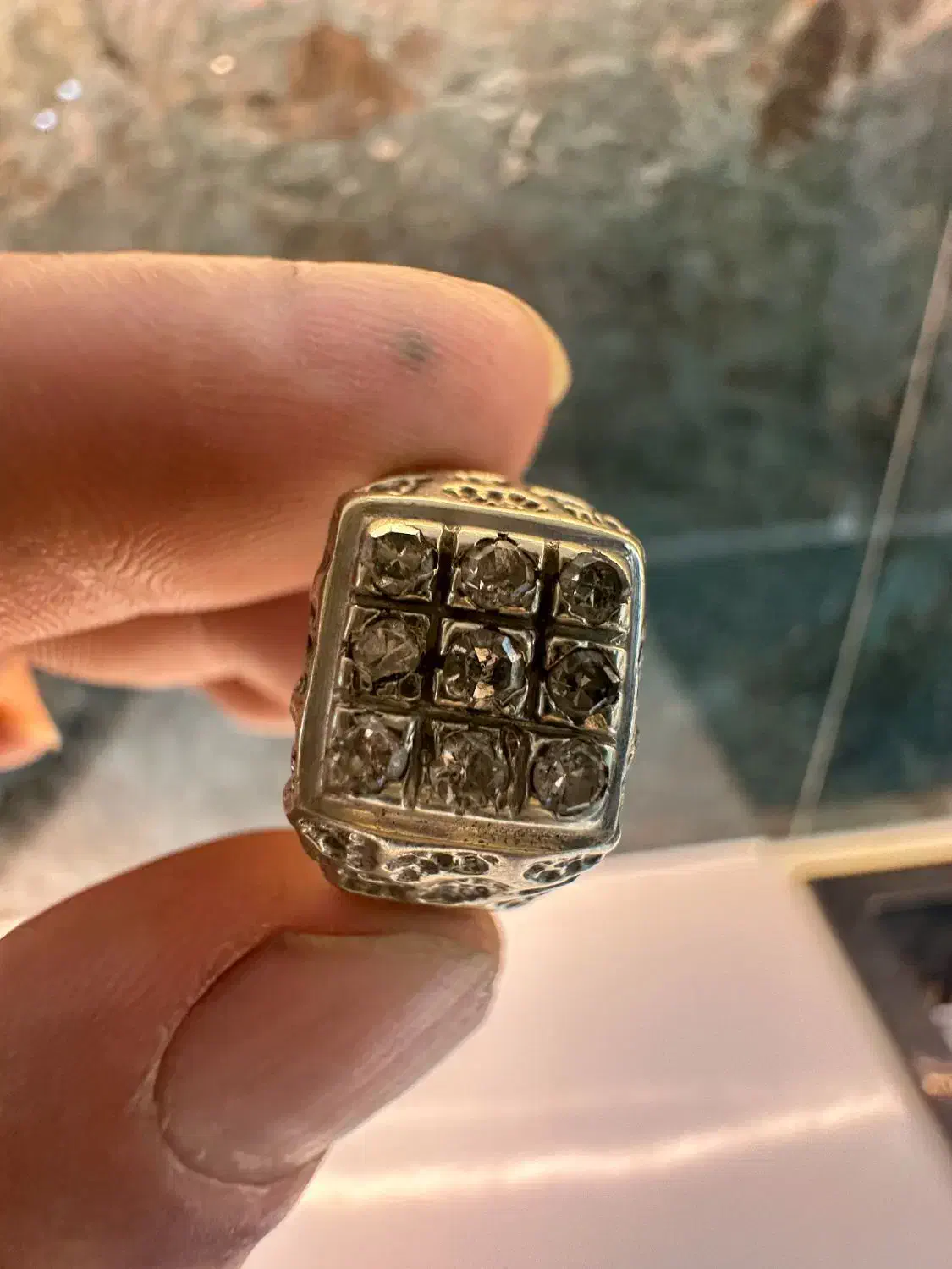 انگشتر طلا عیار ۷۲۰|جواهرات|قم, شهرک طالقانی|دیوار