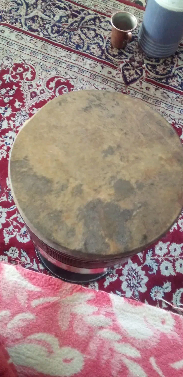 تنبک پوستت بز کوهی|سازهای سنتی|کرمانشاه, |دیوار