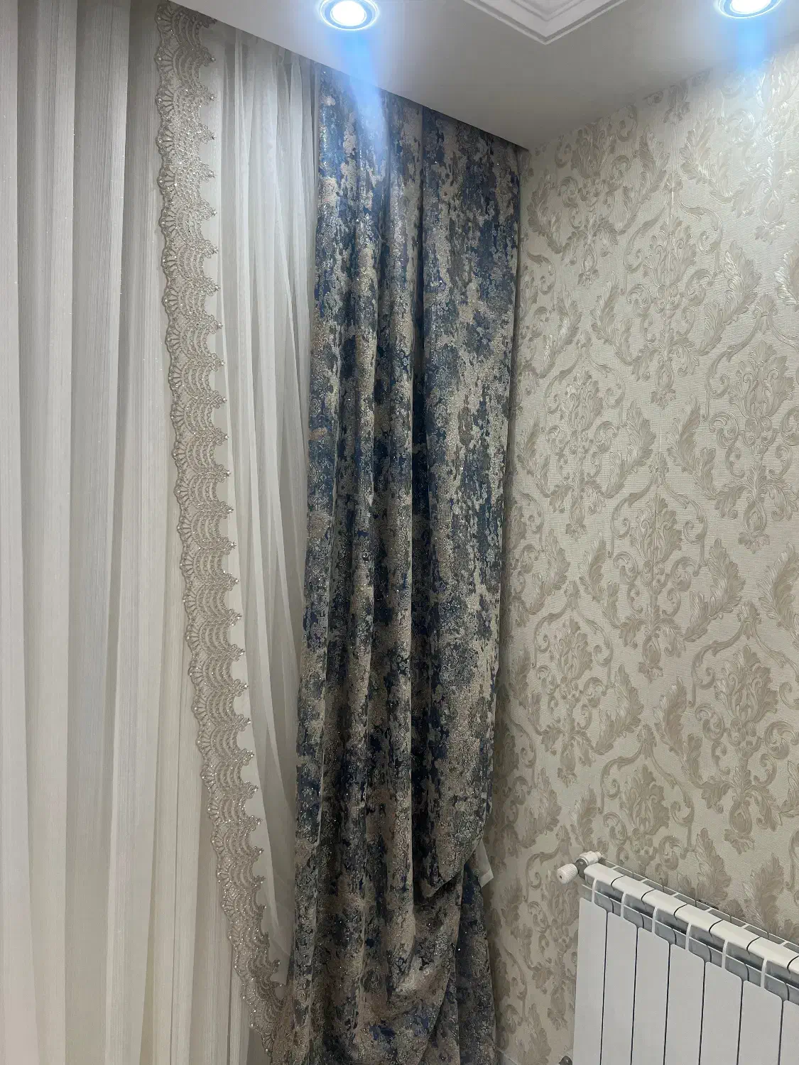 دکور پرده|پرده، رانر، رومیزی|تهران, کیانشهر|دیوار