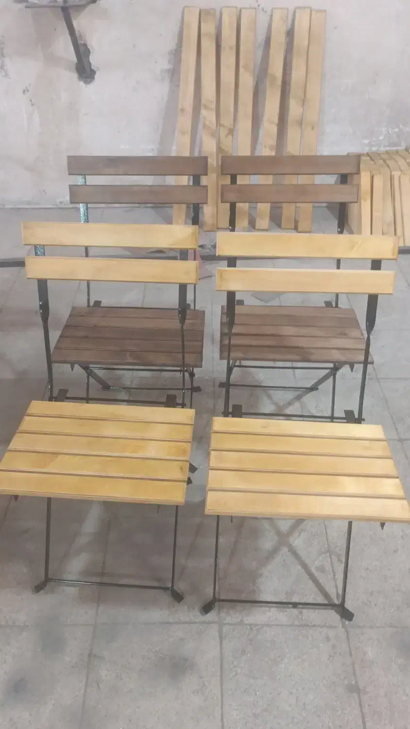 میز صندلی تاشو مسافرتی|میز و صندلی غذاخوری|قیامدشت - خاورشهر, |دیوار