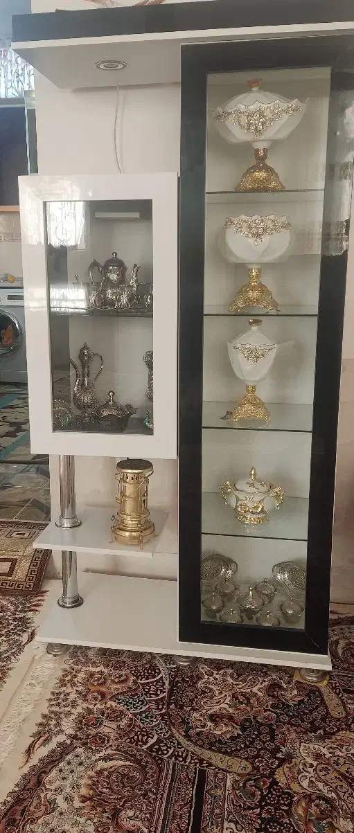 بوفه|بوفه، ویترین، کنسول|ششطراز, |دیوار