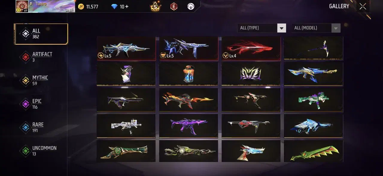 فری فایر لول69|کنسول، بازی ویدئویی و آنلاین|مشهد, شهید معقول|دیوار