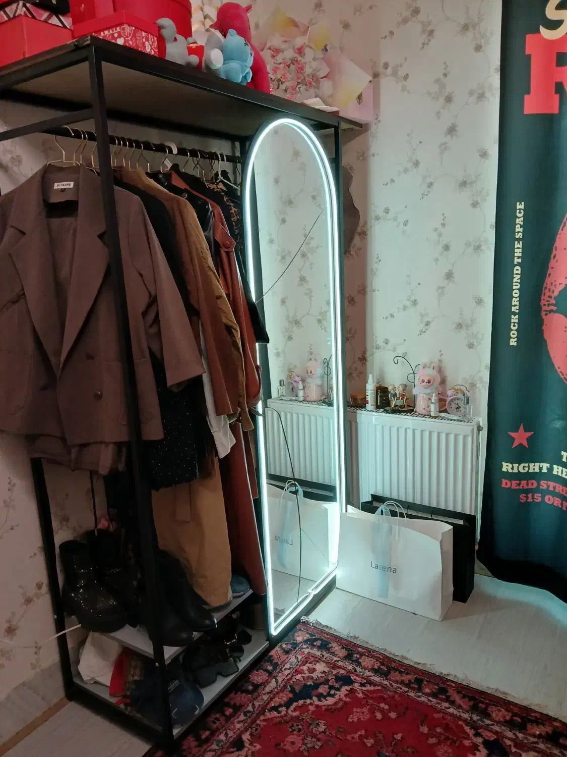 رگال جا دار با آینه|جاکفشی، کمد، دراور|قم, بکایی|دیوار