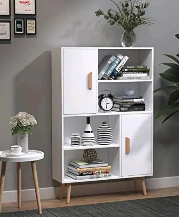 کتابخانه درب دار|کتابخانه، شلف، قفسه‌های دیواری|الوند, |دیوار