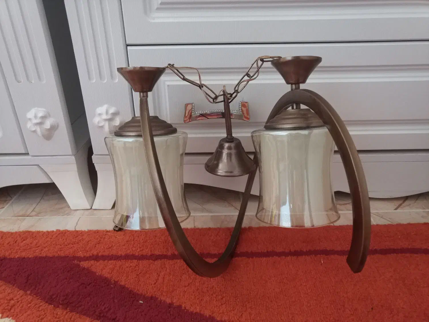 لوستر فنری|لوستر و چراغ آویز|سهند, |دیوار