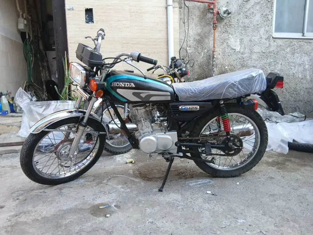 موتور هوندا مزایده ای سالم با برگه|موتورسیکلت|رشت, شهرک صبا|دیوار