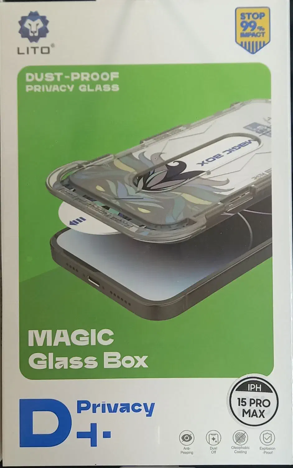 گلس lito آسان نصب|لوازم جانبی موبایل و تبلت|مشهد, کوثر|دیوار