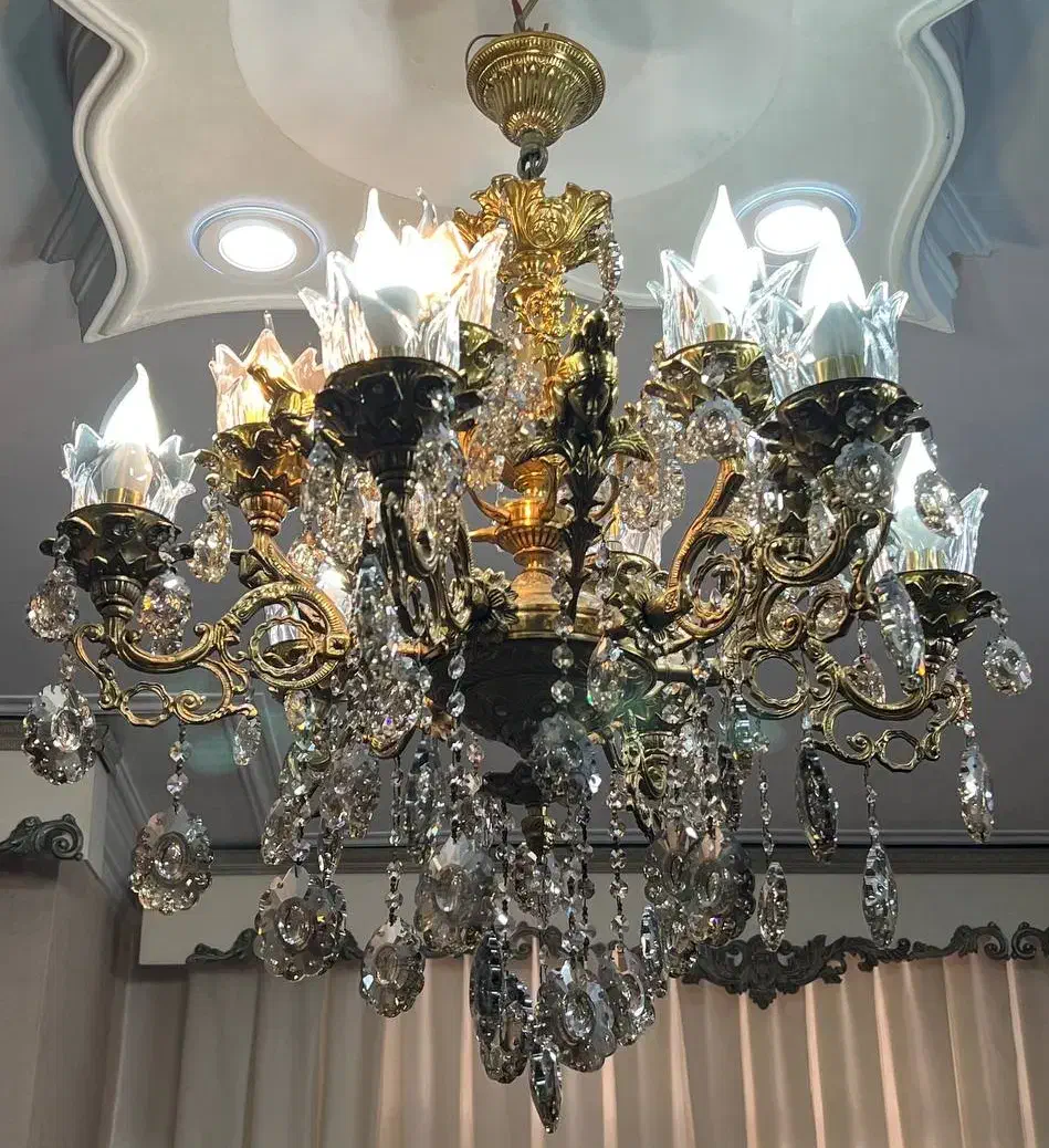 لوستر برنز|لوستر و چراغ آویز|ری, عباسآباد|دیوار