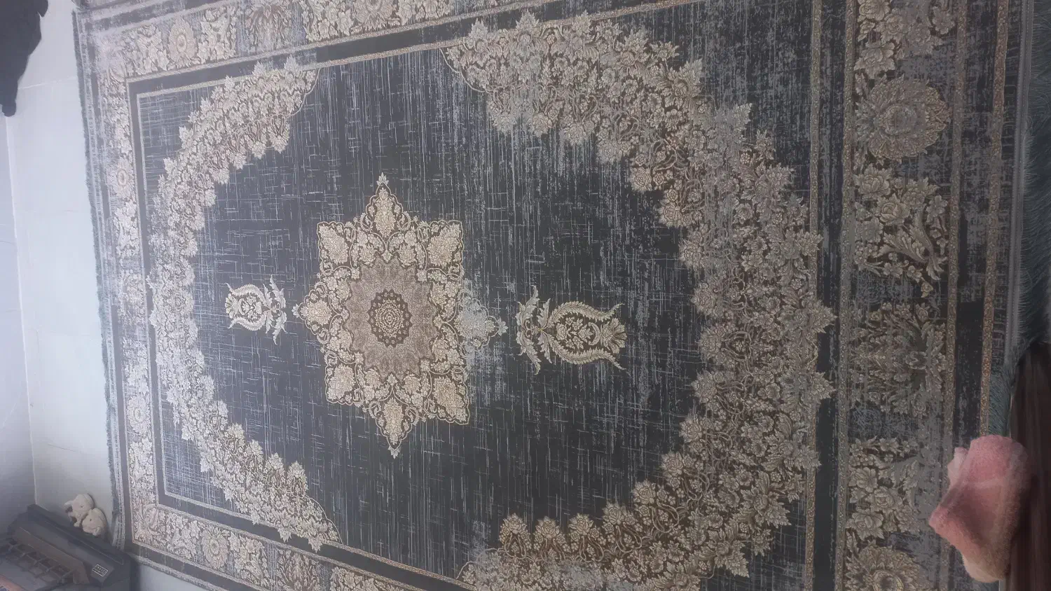 یه جفت فرش ۹متری نو|فرش|بابل, |دیوار