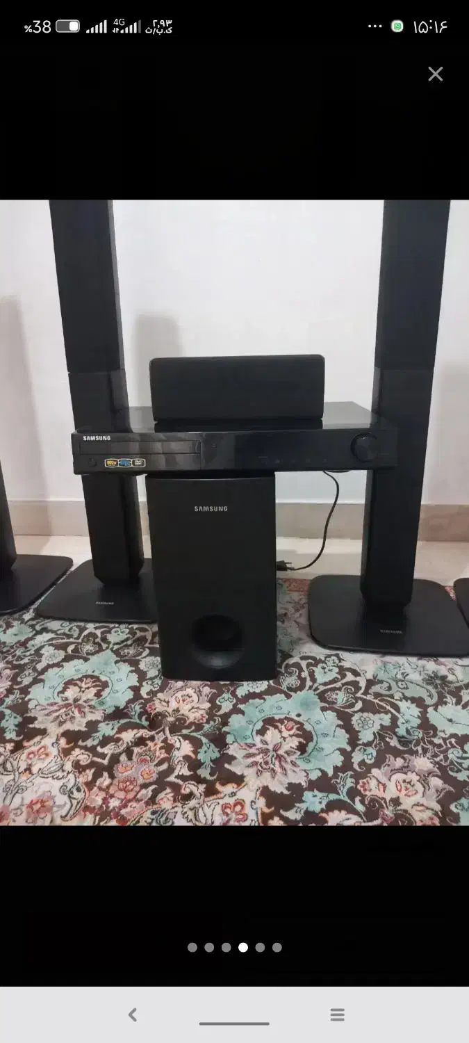 فروش ویژه انواع سیستم های صوتی الجی سامسونگ .سونی.|سیستم صوتی خانگی|رفسنجان, |دیوار