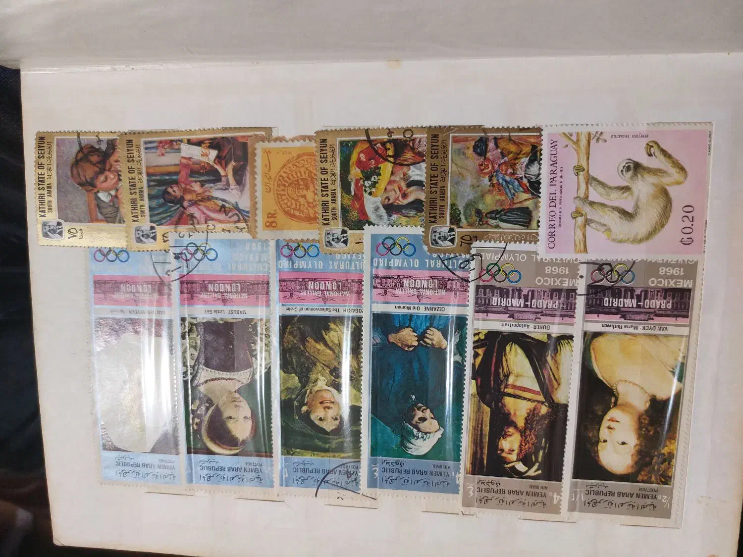 البوم تمبر ۲۵۰ عددی خارجی و ایرانی|کلکسیون سکه، تمبر، اسکناس|اصفهان, مسجد مصلی|دیوار