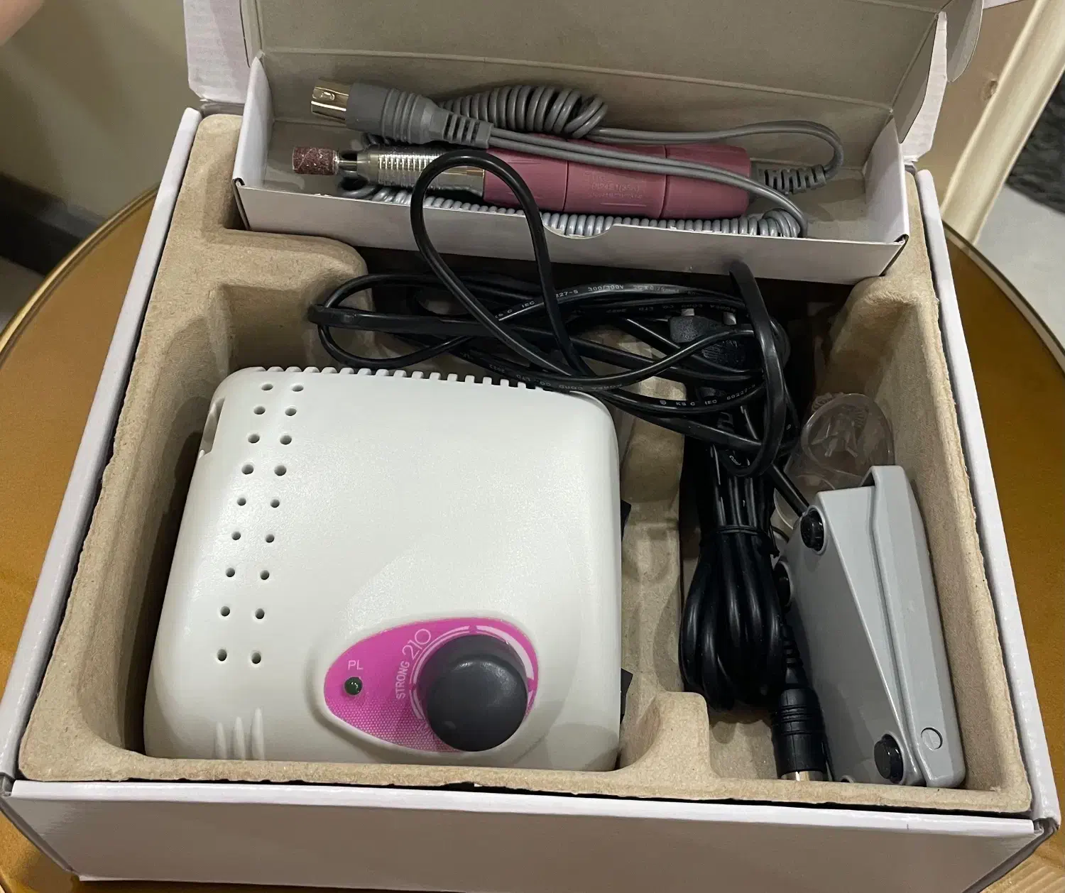 سوهان برقی استرانگ ۲۱۰ اورجینال و فن کاملا نو|آرایشی، بهداشتی، درمانی|تهران, دردشت|دیوار