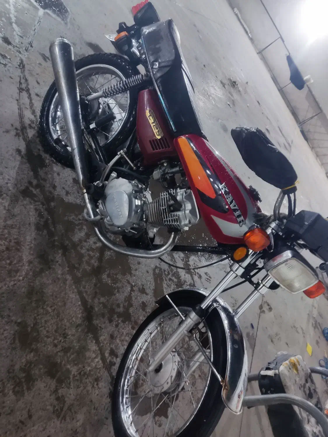 موتور مدل 91بدون هیچ خرجی مدارک کامل|موتورسیکلت|برخوار, |دیوار