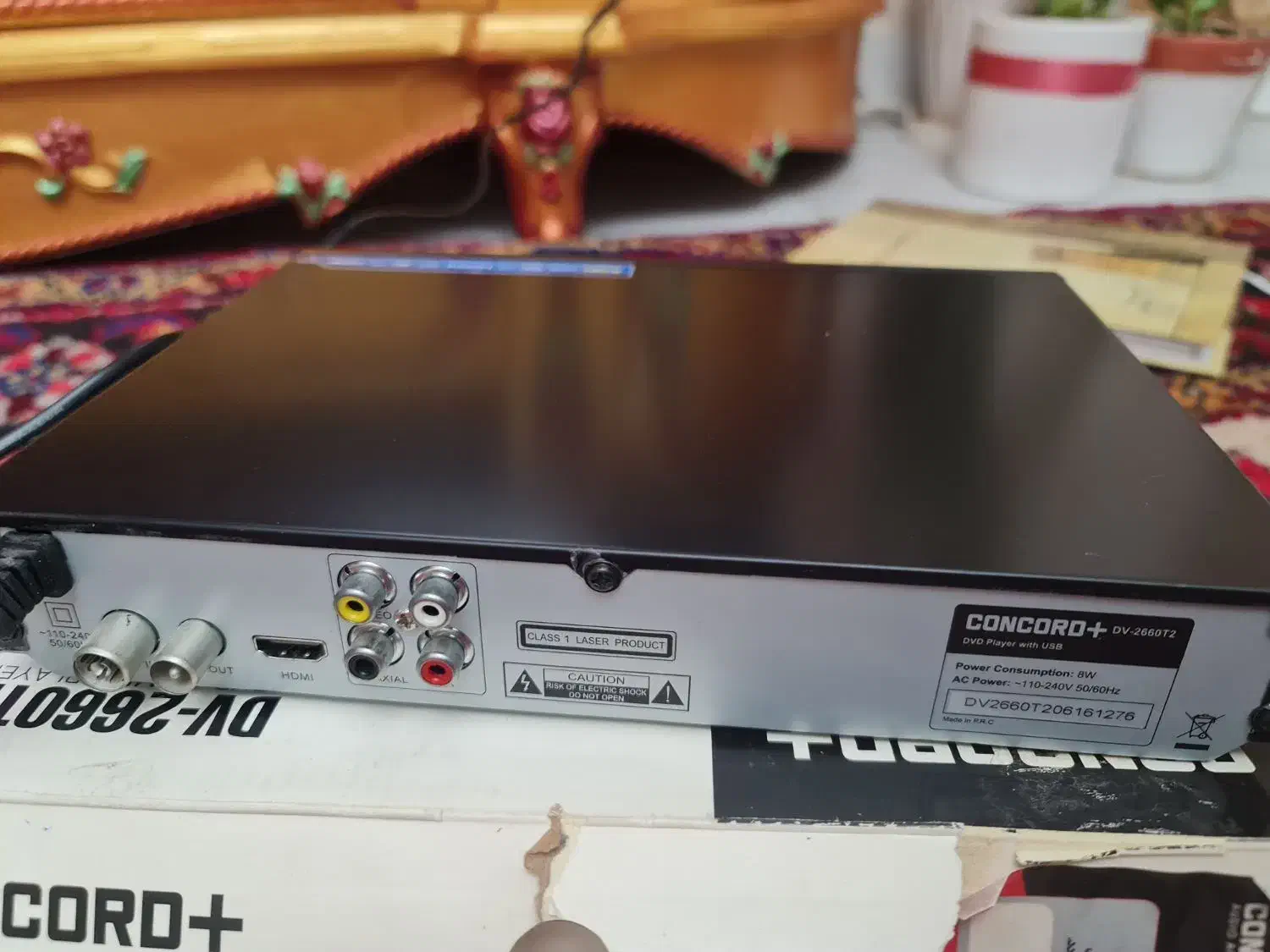 دی وی دی پلیر کنکورد+|پخش‌کننده DVD و ویدیو|تبریز, |دیوار