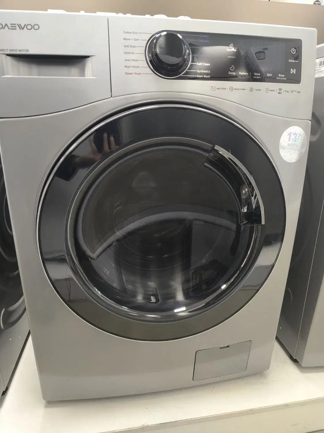 ماشین لباسشویی دوو (تعاونی رسمی کارخانه)|ماشین لباسشویی و خشک‌کن لباس|بیرجند, |دیوار