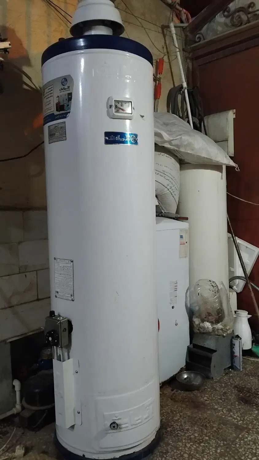 آبگرمکن زمینی 50 گالن آزمایش ورق گالوانیز 4مه|آبگرمکن، پکیج، شوفاژ|قم, قلعه کامکار|دیوار