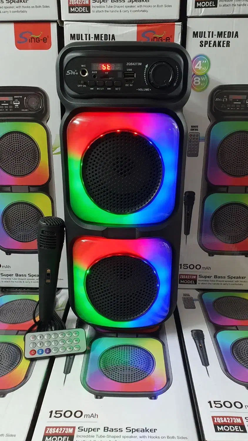 اسپیکر بلوتوثی قابل حمل ZQS-4273|پخشکننده همراه|تهران, جمهوری|دیوار