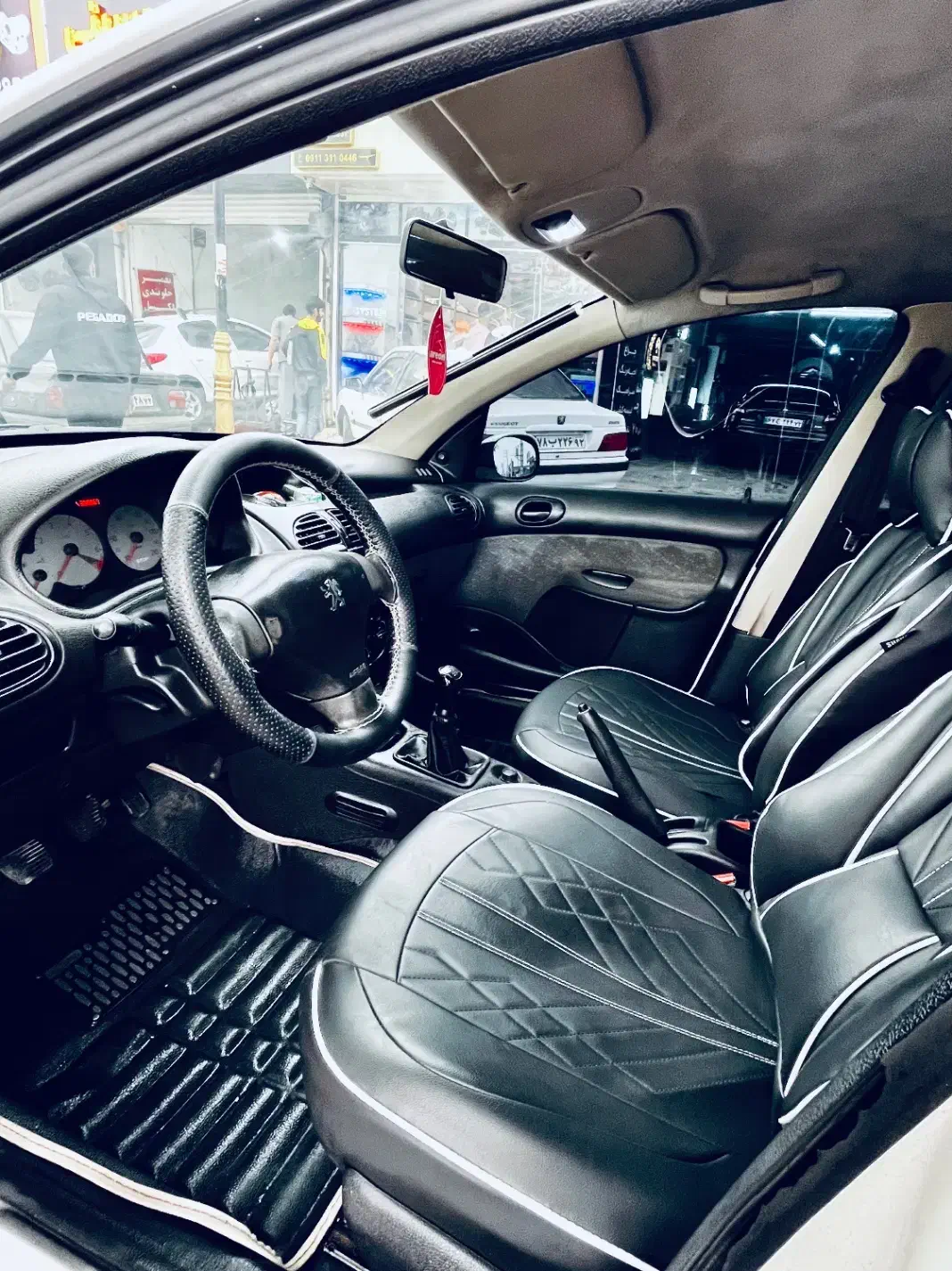 206 سفید مدل 90|خودرو سواری و وانت|بابل, |دیوار