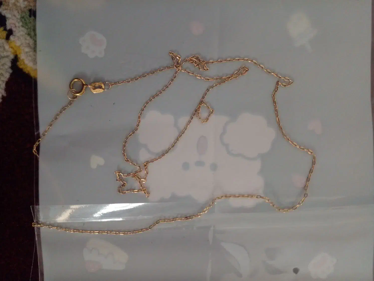 زنجیر 1گرمی|جواهرات|یاسوج, |دیوار