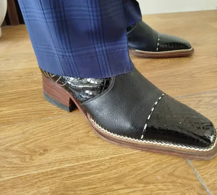 پوتین مردانه تمام چرم تبریز|کیف، کفش، کمربند|رشت, یخسازی|دیوار