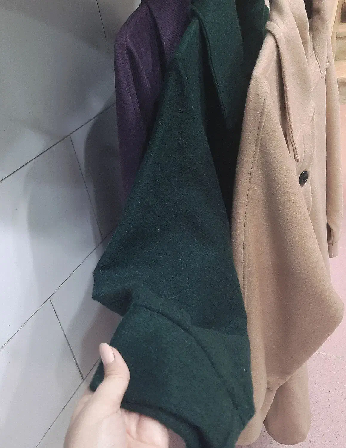 کت پشمی زنانه|لباس|بروجن, |دیوار